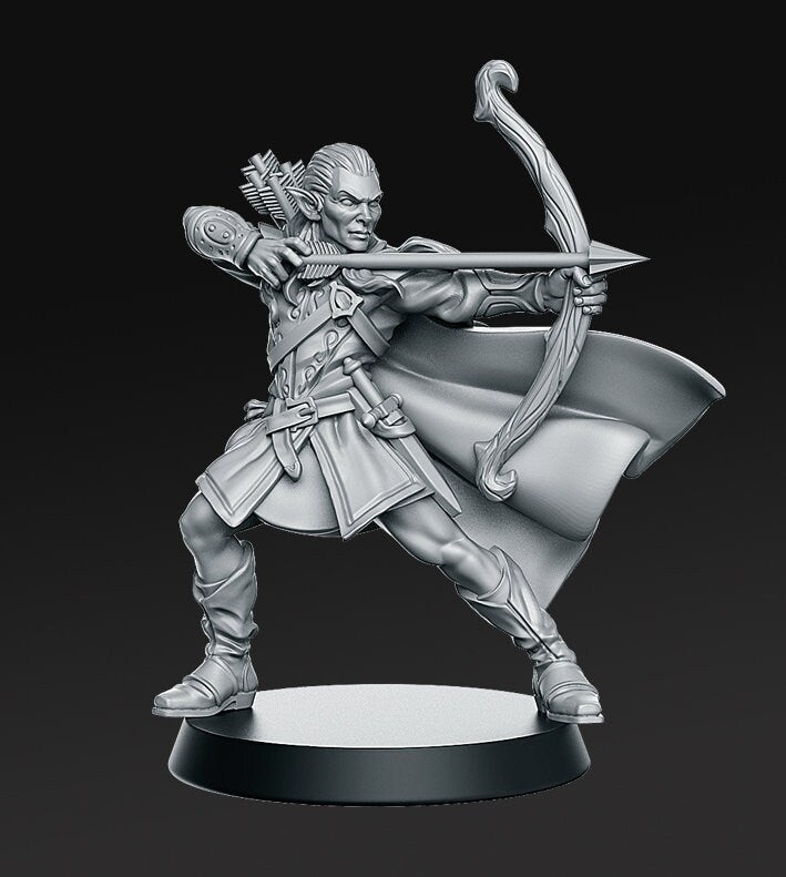 Feydhil Windwalker (Elven Archer) by RN Estudio