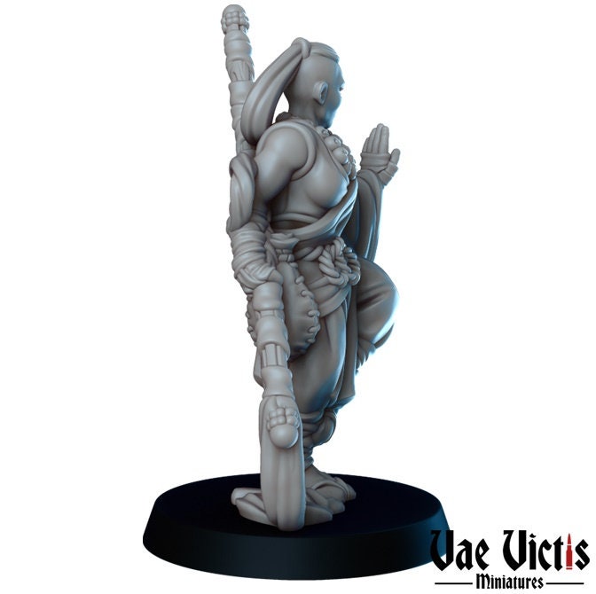 Human Female Monk by Vae Victis