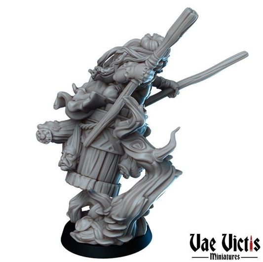 Flying Baba Yaga by Vae Victis