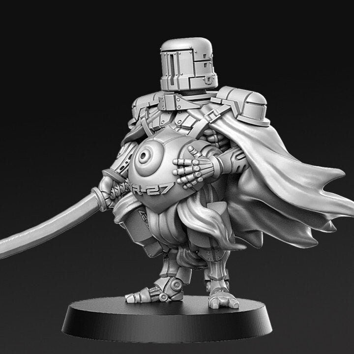 Goro - Robot Samurai from Wasteland by RN Estudio