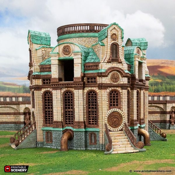 Rise of the Halflings Tower Of The Navigator | Miniature Terrain | D&D Miniature Terrain Warhammer Tabletop Miniatures Pathfinder Frostgrave
