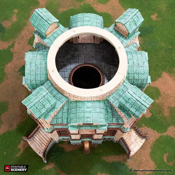 Rise of the Halflings Tower Of The Navigator | Miniature Terrain | D&D Miniature Terrain Warhammer Tabletop Miniatures Pathfinder Frostgrave