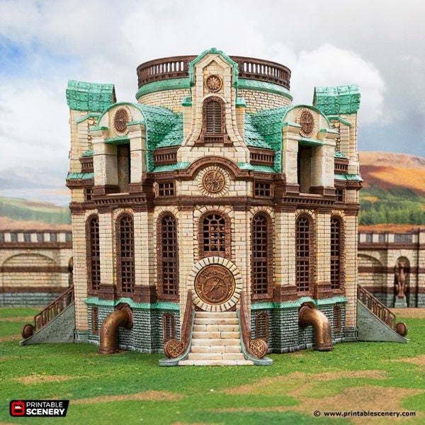 Rise of the Halflings Tower Of The Navigator | Miniature Terrain | D&D Miniature Terrain Warhammer Tabletop Miniatures Pathfinder Frostgrave