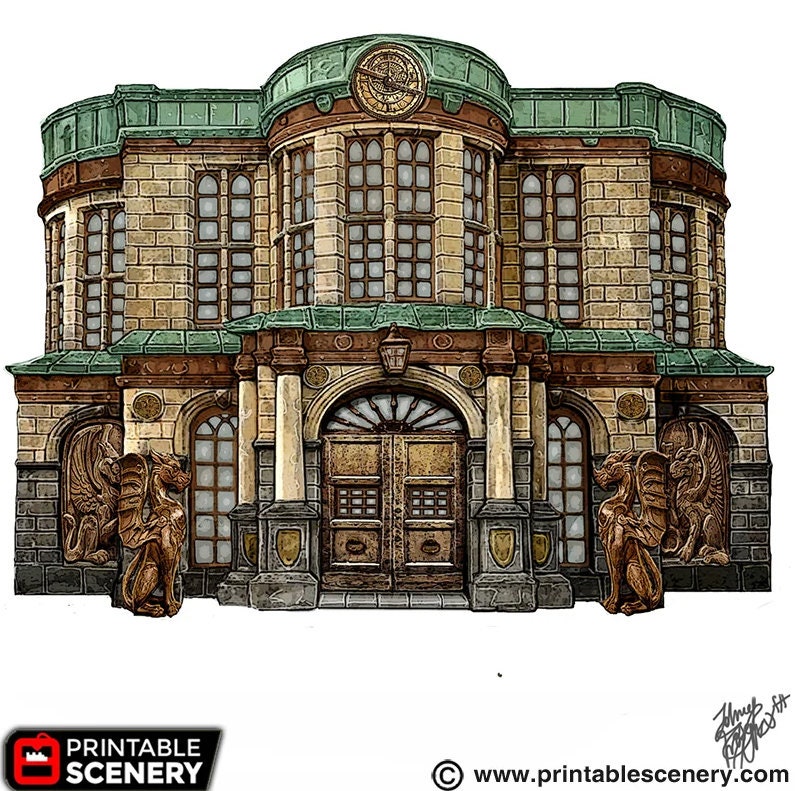 Rise of the Halflings Halflings Warlock’s Residence | D&D Miniature Terrain Warhammer Tabletop Miniatures Pathfinder Frostgrave