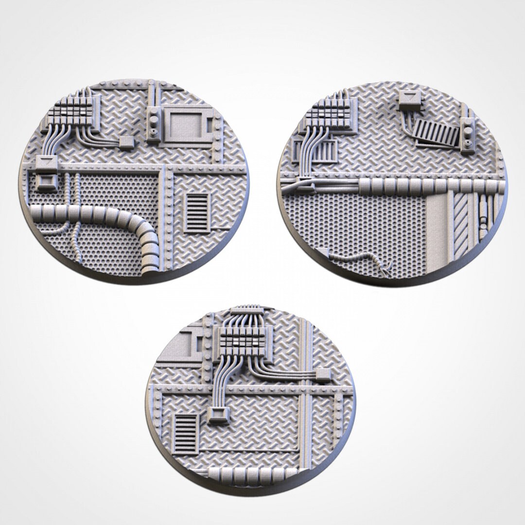 Factory Round Wargaming Bases | 25mm 32mm 40mm | Txarli Factory