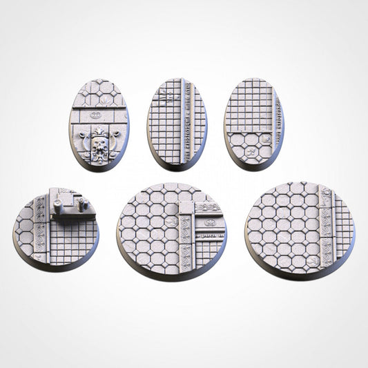 Royal Palace Round Wargaming Bases | 25mm 32mm 40mm | Txarli Factory