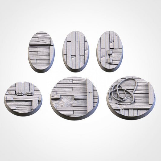 Wooden Round Wargaming Bases | 25mm 32mm 40mm | Txarli Factory