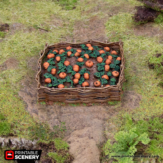 The Common Gardens from Hagglethorn Hollow Printable Scenery 15mm 20mm 28mm 32mm Terrain D&D DnD Pathfinder Garden Tabletop Gaming, Role-playing, RPG, D&D