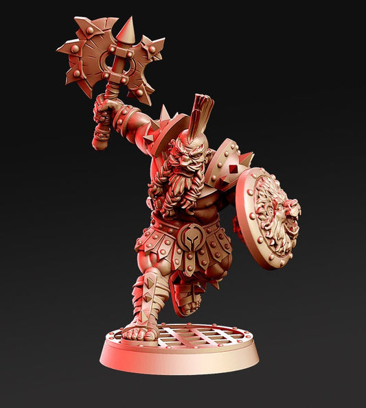 Arratos the gladiator dwarf by RN Estudio