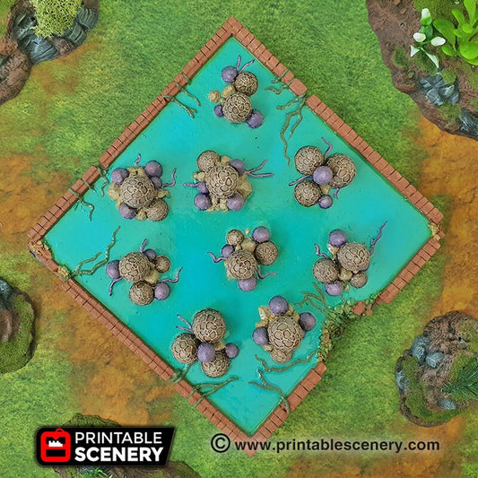 Breeding pool - 6mm upto 32mm Brave  New Worlds Wasteworld Gasland Scatter Terrain Terrain D&D, DnD, Warhammer 40K Pathfinder Sci-fi