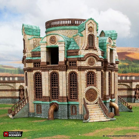 Rise of the Halflings Tower Of The Navigator | Miniature Terrain | D&D Miniature Terrain Warhammer Tabletop Miniatures Pathfinder Frostgrave