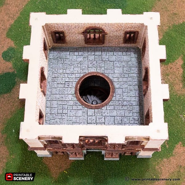 The Barrel Riders Barracks | Miniature Terrain | D&D Miniature Terrain Warhammer Tabletop Miniatures Pathfinder Frostgrave