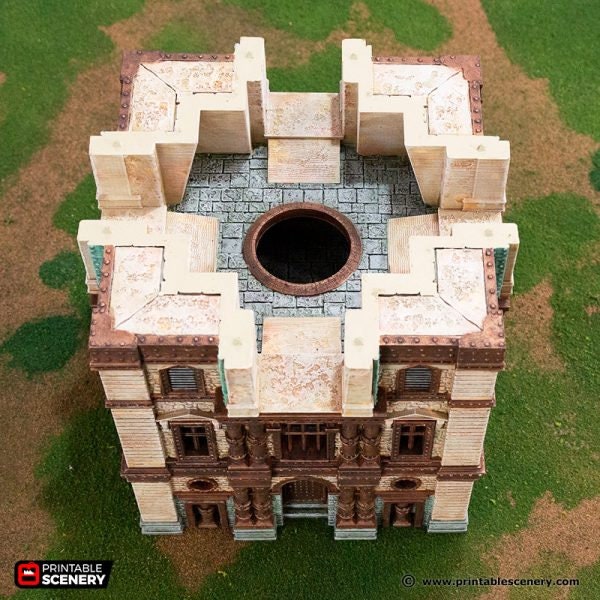 The Barrel Riders Barracks | Miniature Terrain | D&D Miniature Terrain Warhammer Tabletop Miniatures Pathfinder Frostgrave