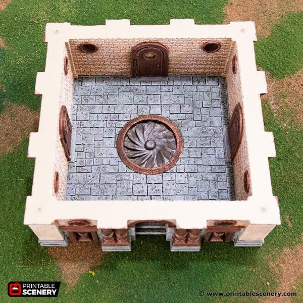 The Barrel Riders Barracks | Miniature Terrain | D&D Miniature Terrain Warhammer Tabletop Miniatures Pathfinder Frostgrave