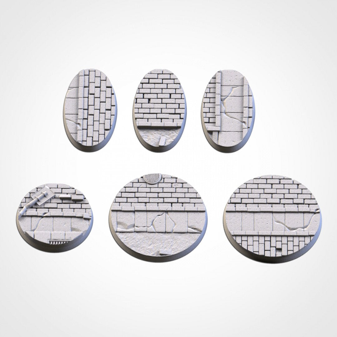WWII Round Wargaming Bases | 25mm 32mm 40mm | Txarli Factory