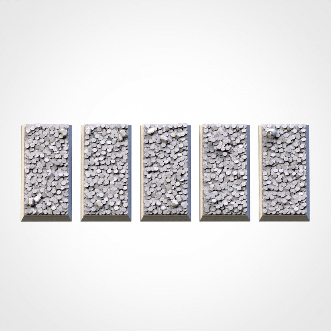 Treasure Square Wargaming Bases | 20mm 25mm 50mm | Txarli Factory