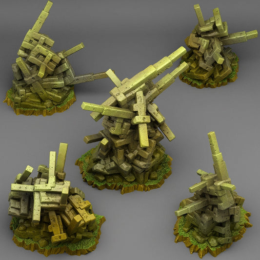 Natural Trap Stones | Scenery and terrain | 3D Printed Resin Miniature | Tabletop Role Playing | AoS | D&D | 40K | Pathfinder